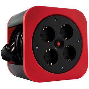 Produktbild für Kabeltrommel REV-Ritter Kabelbox S rot, 10m