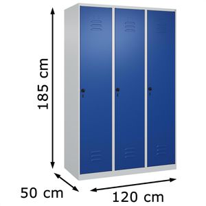 Produktbild für Spind CP-Möbel Classic PLUS, blau