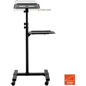 Produktbild für Beamertisch Celexon PT3020, schwarz, 10 kg Traglast