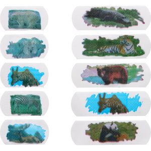 Produktbild für Pflaster WUNDmed Zoo, 10 Strips