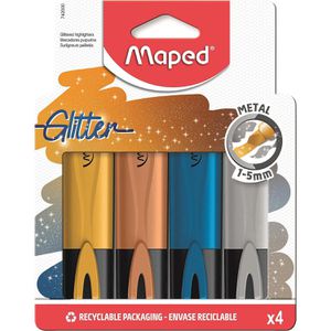 Produktbild für Textmarker Maped Fluo Peps, 4 Stück