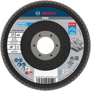Fächerschleifscheibe Bosch PRO X571