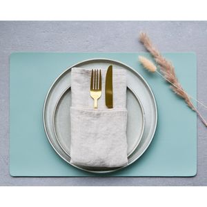 Produktbild für Platzset Zeller 27093, abwischbar, aus Kunstleder