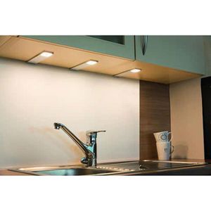 Produktbild für LED-Unterbauleuchte Heitronic Cortina, warmweiß