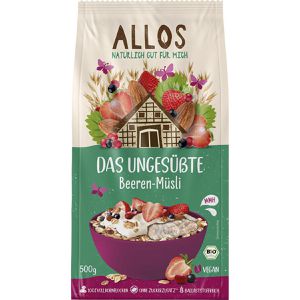 Müsli Allos Das Ungesüßte Beeren-Müsli, BIO