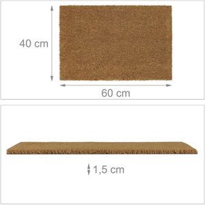 Produktbild für Schmutzfangmatte Relaxdays 10014666, Kokos