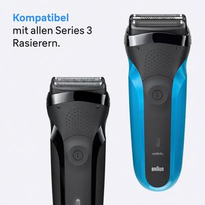 Produktbild für Scherkopf Braun 21B Ersatzscherteil, schwarz