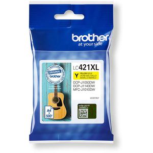 Produktbild für Tinte Brother LC-421XLY gelb