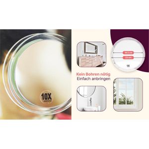 Produktbild für Kosmetikspiegel Fantasia 41035, Ø 23 cm