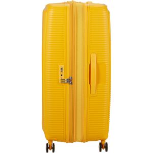 Produktbild für Koffer AmericanTourister Soundbox Spinner exp. gelb