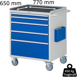 Produktbild für Werkstattwagen Rau Serie 7000, Tragkraft 450 kg