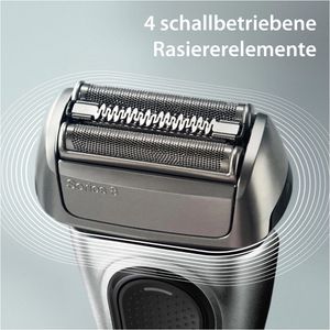 Braun Elektrorasierer Series 9 Pro Premium 9485cc, Wet&Dry, 4+1 Scherkopf,  Etui und Reinigungsstation – Böttcher AG