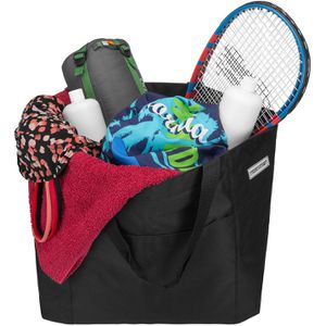 Produktbild für Einkaufstasche anndora TW-8220-A2 BLACK XXL, schwarz