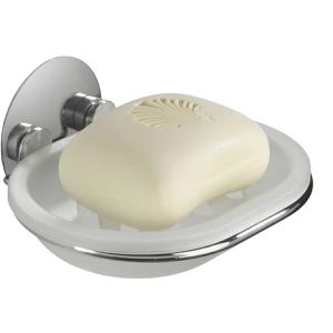 Seifenschale Wenko Turbo-Loc Seifenablage 18776100, weiß