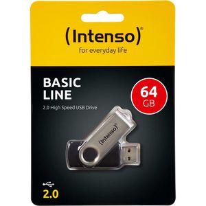 Produktbild für USB-Stick Intenso Basic Line, 64 GB