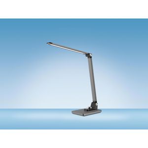 Produktbild für Schreibtischlampe Hansa Breeze, grau, LED, dimmbar