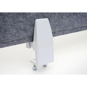 Produktbild für Tischtrennwand Mendler HWC-G76, grau