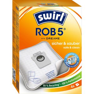 Produktbild für Staubsaugerbeutel Swirl ROB 5 MicroPor Plus