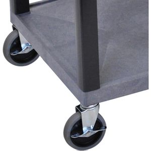 Produktbild für Tischwagen Luxor SEWT33GY-B, aus Kunststoff