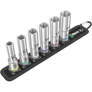 Produktbild für Steckschlüssel Wera Belt C Deep 1, 6-teilig