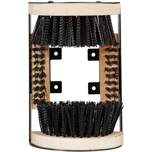 Produktbild für Schuhabstreifer Relaxdays aus Holz &amp; Metall