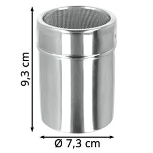 Produktbild für Zuckerstreuer Metaltex Inox, mit Netz und Deckel
