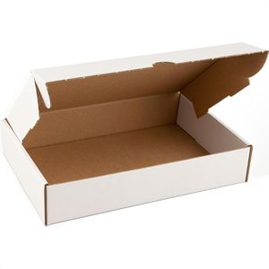 Maxibriefkarton Bong weiß, für DIN A5