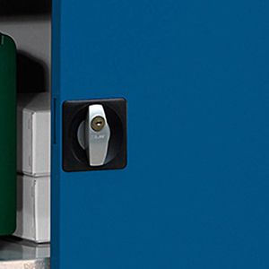 Produktbild für Werkzeugschrank Mauser MKSTS12/6/19, aus Metall, grau / blau