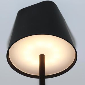Produktbild für Tischlampe Unilux AVA, schwarz mit LED