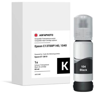 Tinte AgfaPhoto für Epson 104, C13T00P140, schwarz