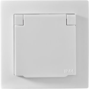 Steckdose McPower Flair IP44, Unterputz