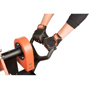 Produktbild für Motorständer Bahco BH8AC2-500, rollbar, mit Auffangwanne