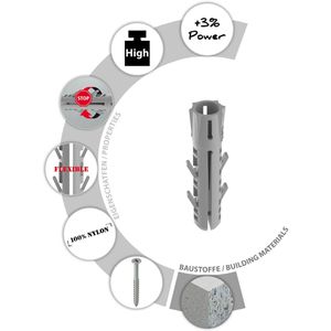 Produktbild für Dübel Tox 013100121, Barracuda