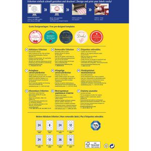 Produktbild für Universaletiketten Zweckform 5080, weiß