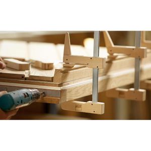 Produktbild für Schraubzwinge Bessey Holz-Klemmy HKL30