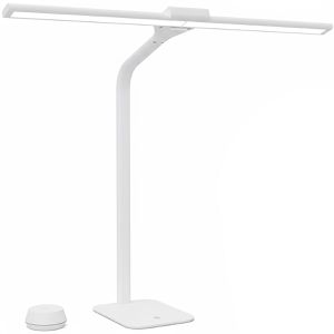 Schreibtischlampe Unilux Strata Base, weiß, LED, dimmbar