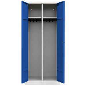 Produktbild für Spind Lüllmann 515421, Doppelspind, blau