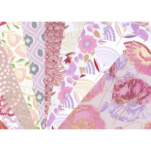 Produktbild für Motivpapier Clairefontaine 95093C, rosa/violett, A4