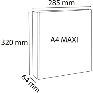 Produktbild für Präsentationsringbuch Exacompta 51823E, A4