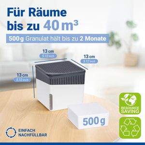 Produktbild für Luftentfeuchter Wenko Cube 50230100, Granulat