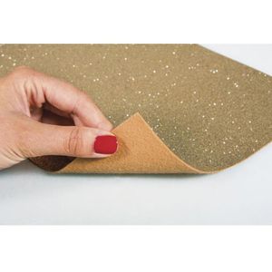 Produktbild für Bastelfilz Rayher 53961000 Glitzer, 21 x 30cm