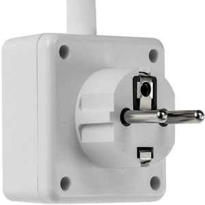 Produktbild für Steckdosenlampe ChiliTec CT-SEL, weiß, fest verbaute LED