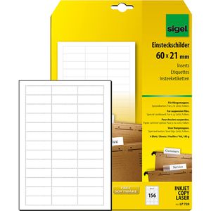 Beschriftungsschilder Sigel LP720