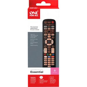 Produktbild für Universalfernbedienung One-For-All Essential 6