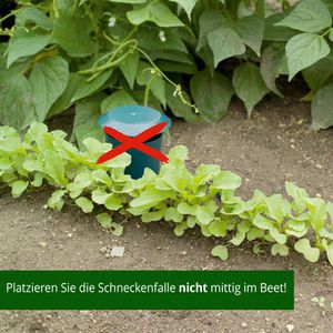 Produktbild für Schneckenfalle Gardigo 66642, ohne Chemie