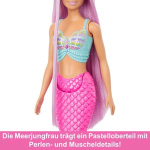 Produktbild für Puppe Barbie Meerjungfrau, ab 3 Jahre