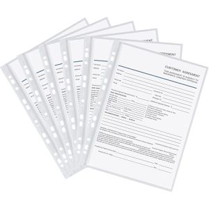 Produktbild für Prospekthüllen Oxford 100421184, mit Verschlusslasche, A4