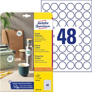 Universaletiketten Zweckform 6223-10, weiß