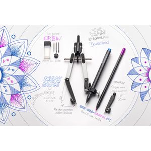 Produktbild für Zirkel Faber-Castell 174035, 3-teilig