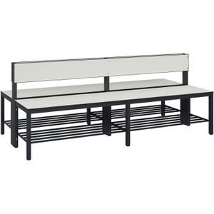 Produktbild für Umkleidebank CP-Möbel 8062-410, Sitzfläche Holz, 200 cm